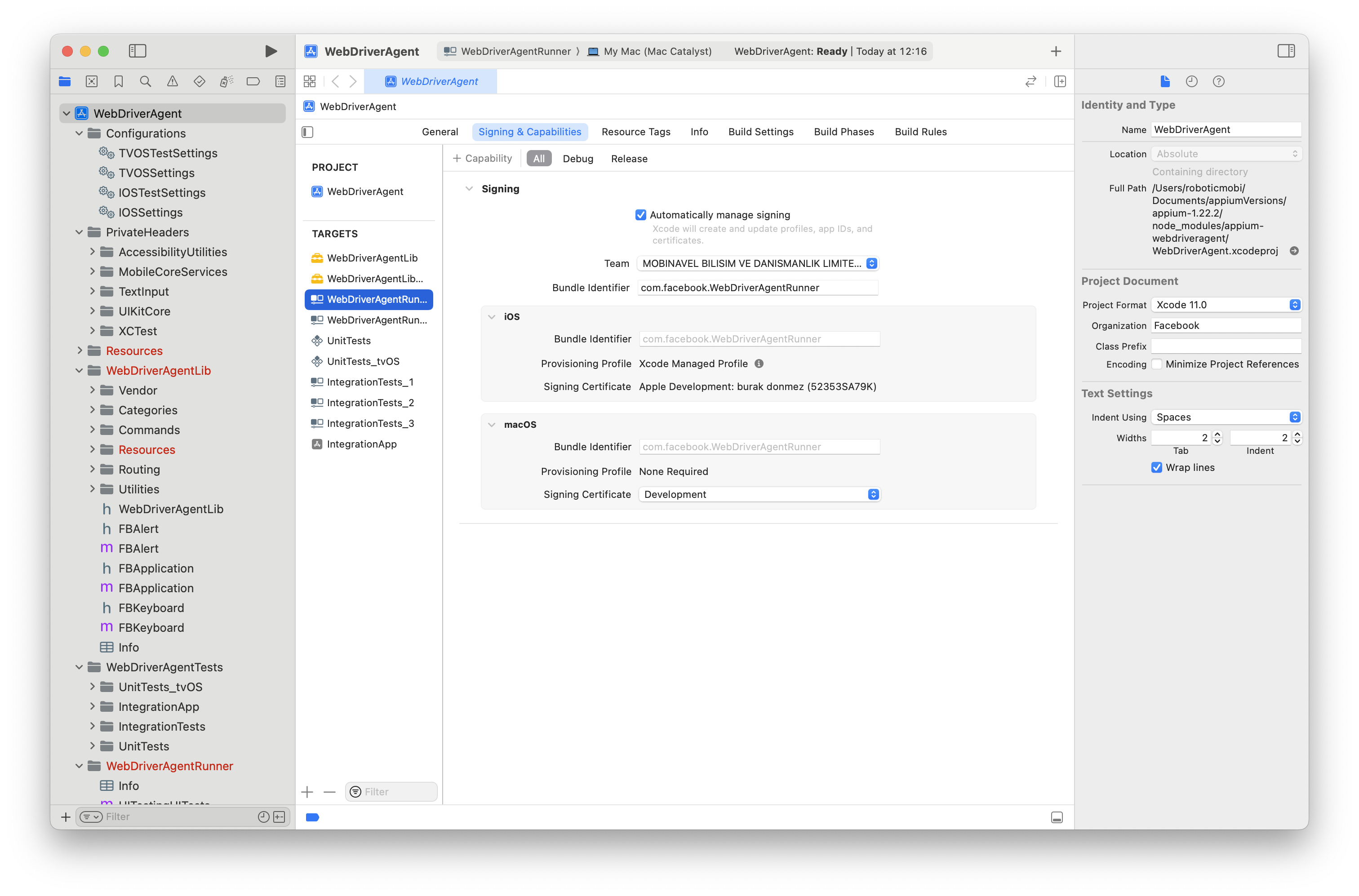 wda-xcode